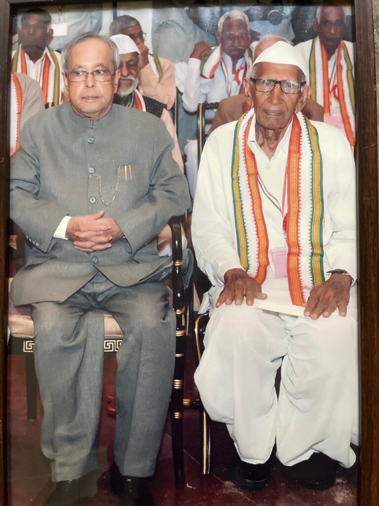  Finance Minister Pranab Mukherjee with rameshwar choudhary